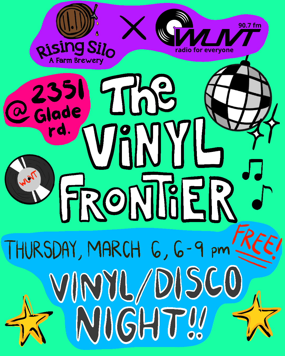 Vinyl Night Poster 2