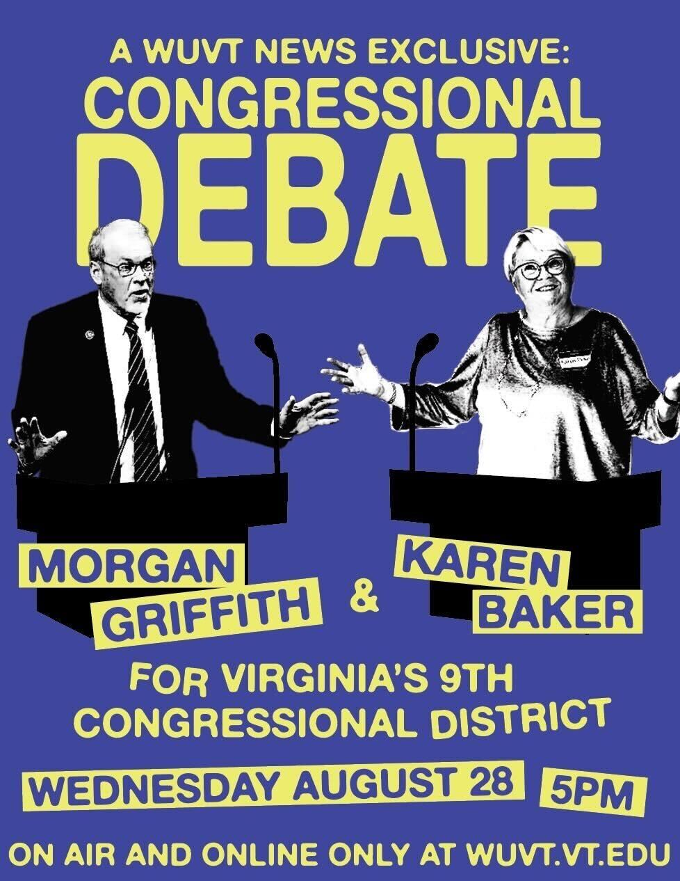 congressional debate poster